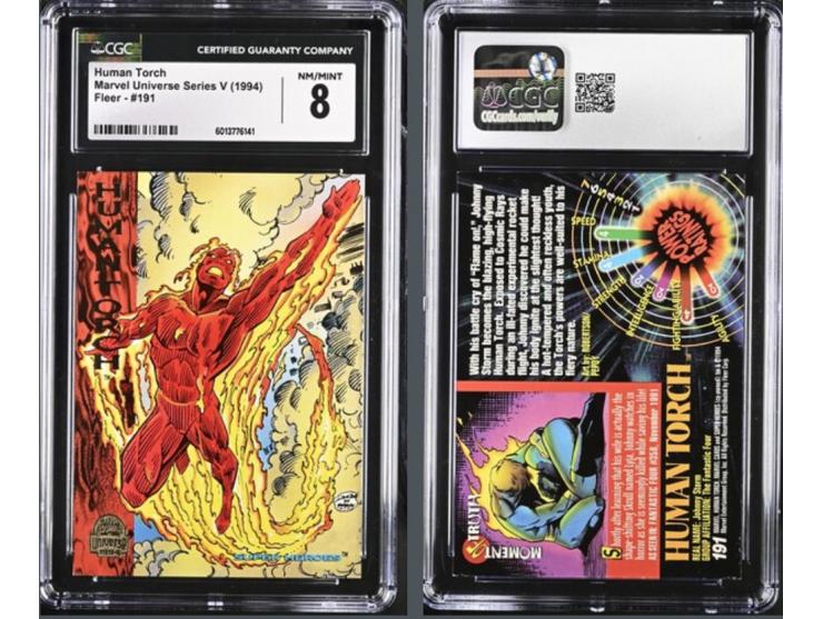 This curated set of four cards is a magnificent visual feast, paying homage to the high-energy aesthetics of the 1994 Marvel 